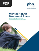 Mental Health Treatment Plans North Western Melbourne PHN