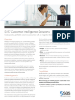 Sas Customer Intelligence Solutions 103116