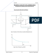 Bearing Capacity of Layered Soilsweaker Soil Underlain by Stronger Soil