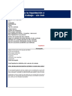 Forvm Formato Liquidacion Contrato de Trabajo Sin Indemnizacion