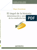 Zemelman Hugo - El Angel de La Historia PDF