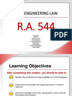 R.A. 544 Civil Engineering Law