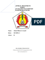 Laporan Akhir Praktikum Fisika