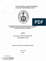 TESIS - IMPLEMENTACION METODOS ENSAYO ELASTICO-CONTRACCION FLUENCIA - UNI - Aguirre - CM PDF