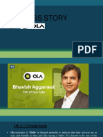 Success Story of OLA