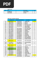 Option XATS 156 DD - Part List and Drawing1