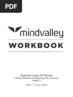 Module 3 Workbook - Money, Balance & Enjoying The Journey Harv Eker