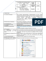 School Grade Level Teacher Learning Area Teaching Date and Time Quarter