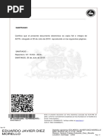 Documento Ejemplo de Escritura - Acta-Sociedad de Inversiones