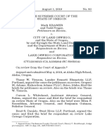 Kramer v. City of Lake Oswego, No. CV12100913 (Or. Aug. 1, 2019)