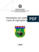 Manual Do Curso de Operações de Selva 2018