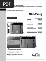 XGB Analog - 10310000920 - ENG - V2.0 PDF