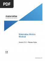 ReleaseNotes MimicsMedical 21.0