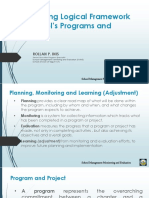 Developing A Logical Framework For SMEA