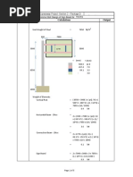 Anchor Bolt Calculation For Sign Post