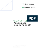 Planning and Installation Guide For Tricon v9-V11 Systems (Dec 2018)