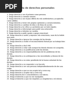 Derechos Personales