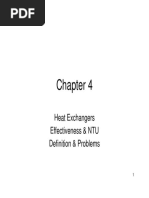 26 Heat Exchanger Effectiveness, NTU PDF