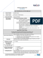 Lesson Plan Cycle of Infection