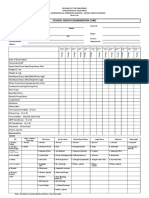 SHD Form 2 Nurse Form