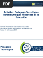 Pedagogía