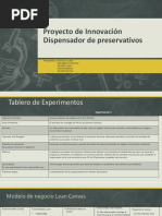 Proyecto de Innovación Dispensador de Preservativos