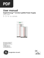 GE - LP11 Series 3-10KVA Technical Instructions