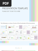 Presentation Template: Please Edit Your Title Here