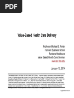 Value Based Health Care Michael Porter