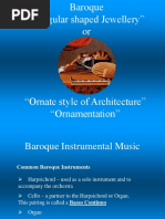 Baroque Instrumental Music