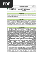 Atencion de Emergencias Mineras PDF