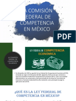 La Comisión Federal de Competencia en México