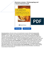 Otorrinolaringologia y Afecciones Conexas Otolaryngology and Related Conditions Adpa