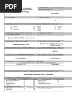 Republic of The Philippines Position Description Form DBM-CSC Form No. 1