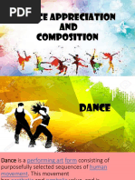 Dance Appreciation AND Composition