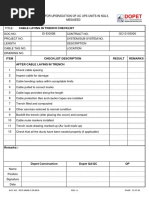 Epic For Upgradation of Ac Ups Units in Ngl3, Mesaieed: Result Remarks Checklist Description Item