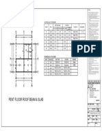 Beam Layout & Schedule of Reinforcement