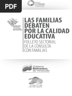 Las Familias Debaten