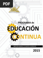 Programa de Educacion Continua