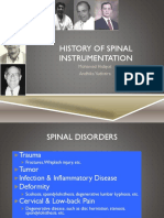 History of Spine Instrumentation