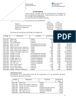 Enunciado Auditoría 3 Inventarios Escuela de Vacaciones