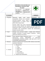 Sop Monitoring Melalui Pertemuan Lokakarya Mini Bulanan