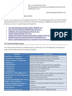 BIWS Excel Functions Formulas PDF