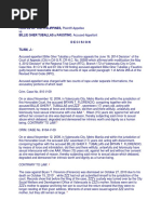 G.R. No. 218572 PEOPLE OF THE PHILIPPINES, Plaintiff-Appellee BILLIE GHER TUBALLAS y FAUSTINO, Accused-Appellant Decision Tijam, J.