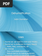 Dehumidification