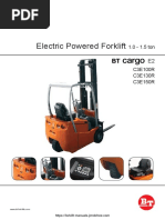 BT C3E 2-5 Ton Brochure