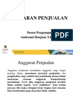 Anggaran Penjualan