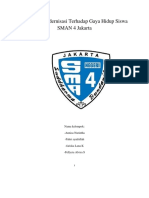 Pengaruh Modernisasi Terhadap Gaya Hidup Siswa SMAN 4 Jakart1