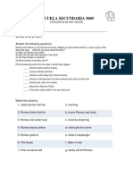 Examen 3 Secundaria