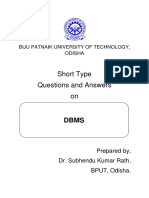 Short Type Questions and Answers On: Biju Patnaik University of Technology, Odisha